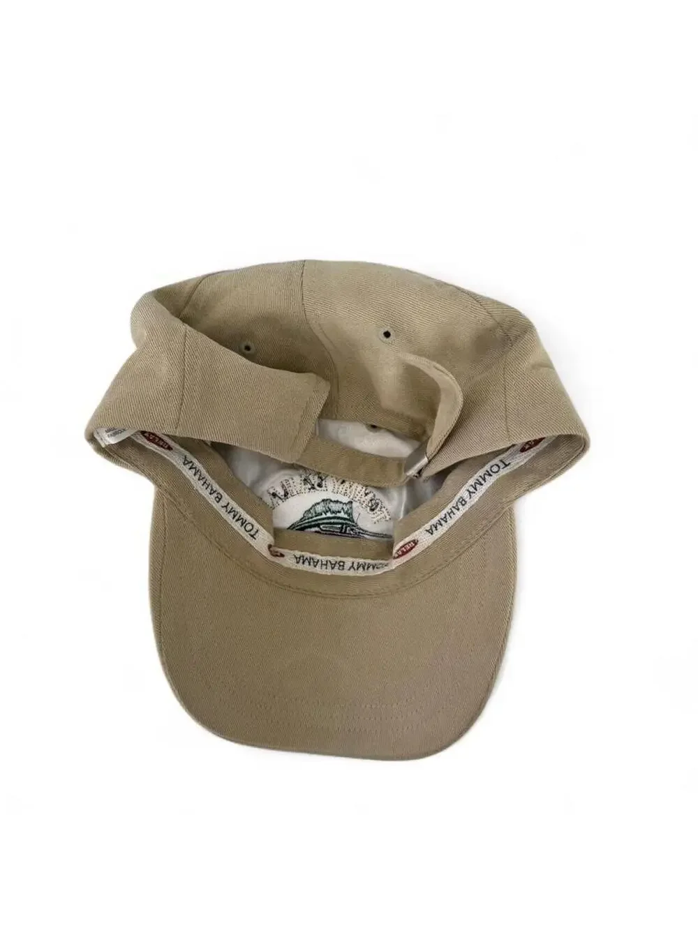 Tommy Bahama Men's Tan and Cream Hat